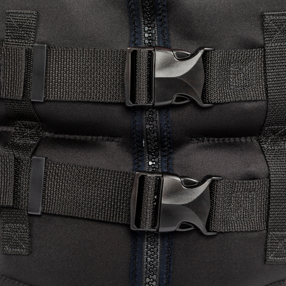 Image of the Internal Dual Buckle Straps.