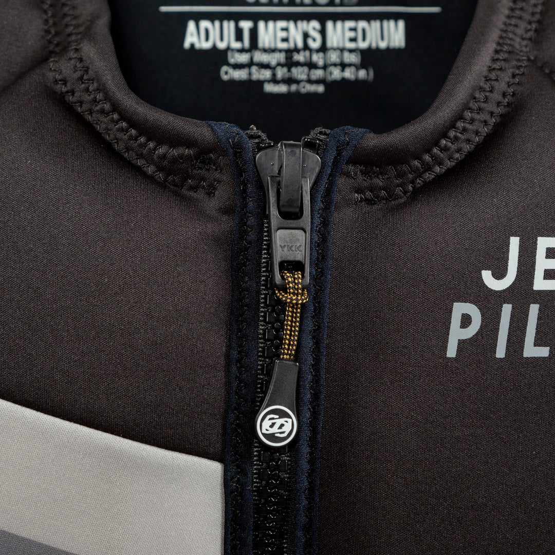 Image of the YKK Self Locking Zipper.