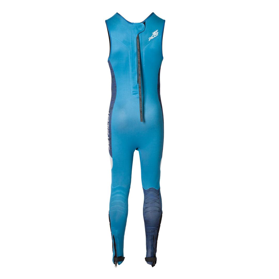 Rear view of the Jetpilot Sabre John Wetsuit.