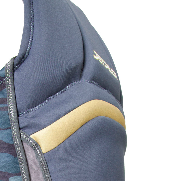 Back impact panels view of the F-86 Sabre Neoprene CGA Vest