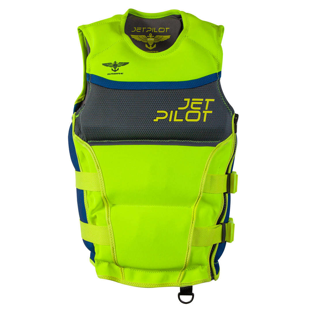 Front view of the F 86 Sabre Neoprene CGA Vest color neon