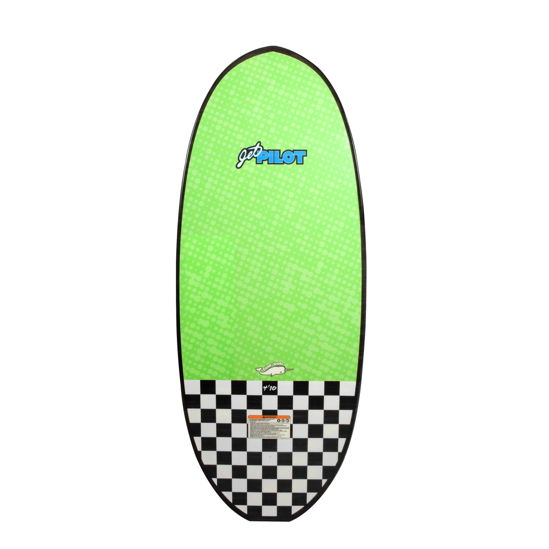 Rear view of the Jetpilot GNARWHAL Board