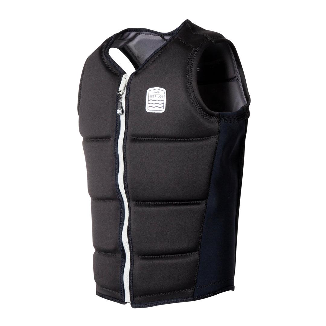 JP24148 Side view of the Jetpilot Freeboard  Comp Vest color black