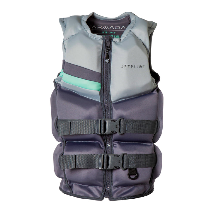 Front view of the Jetpilot Women's Armada CGA vest.