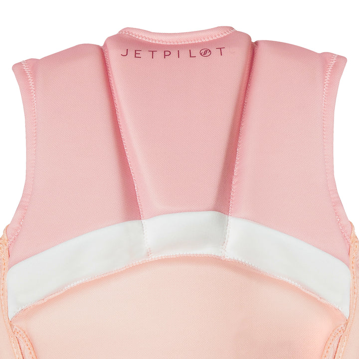 Rear top view of the Jetpilot Women's Armada CGA vest showing the top panels