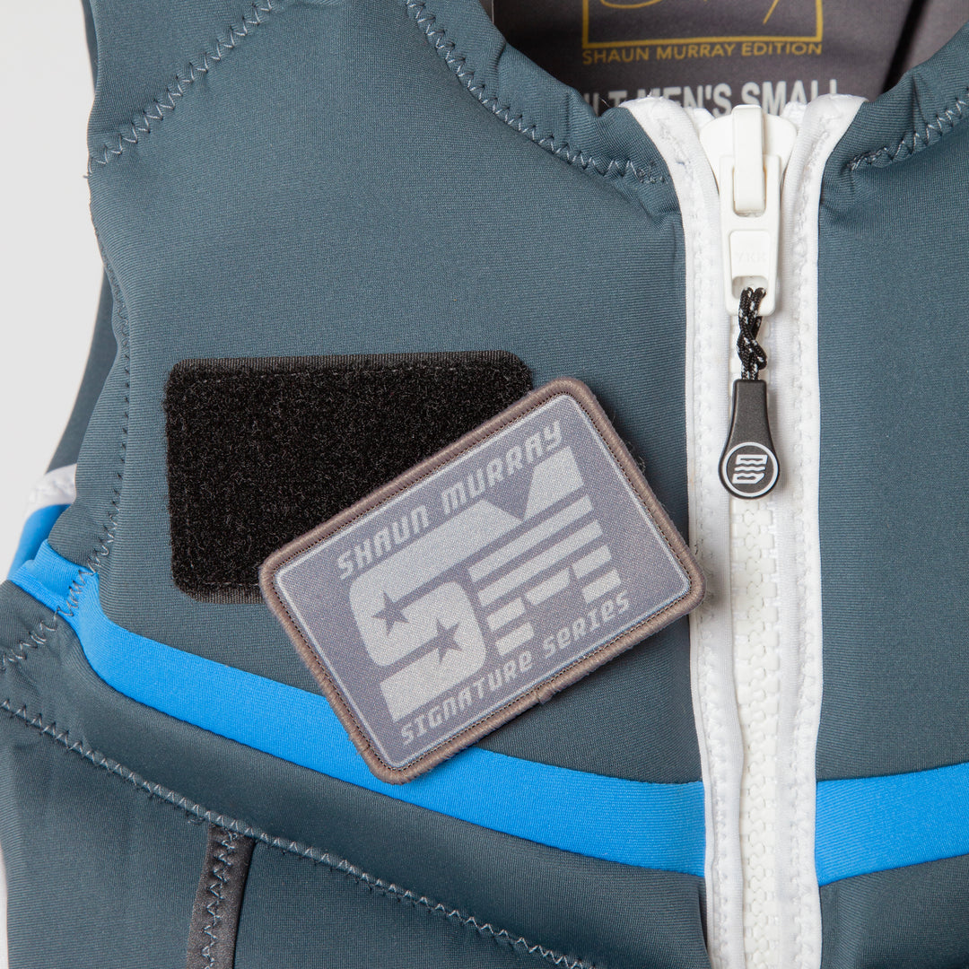Jetpilot Shaun Murray removable patch logoCGA Vest