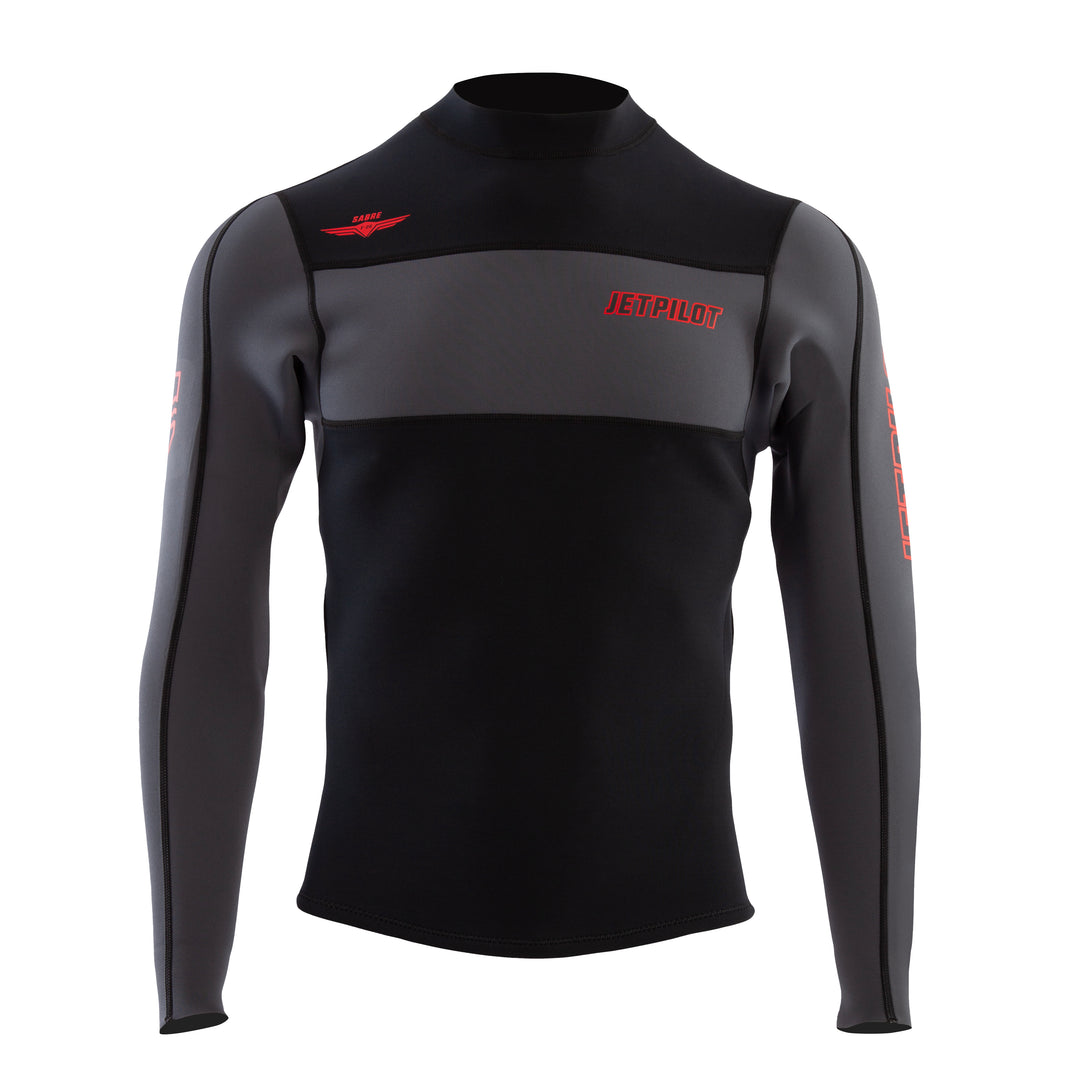 Front view of the Jetpilot F-86 John Jacket. #color_black