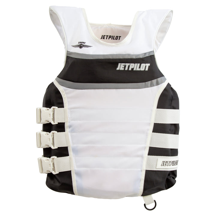 Front view of the Jetpilot F-86 Nylon CGA vest. #color_white
