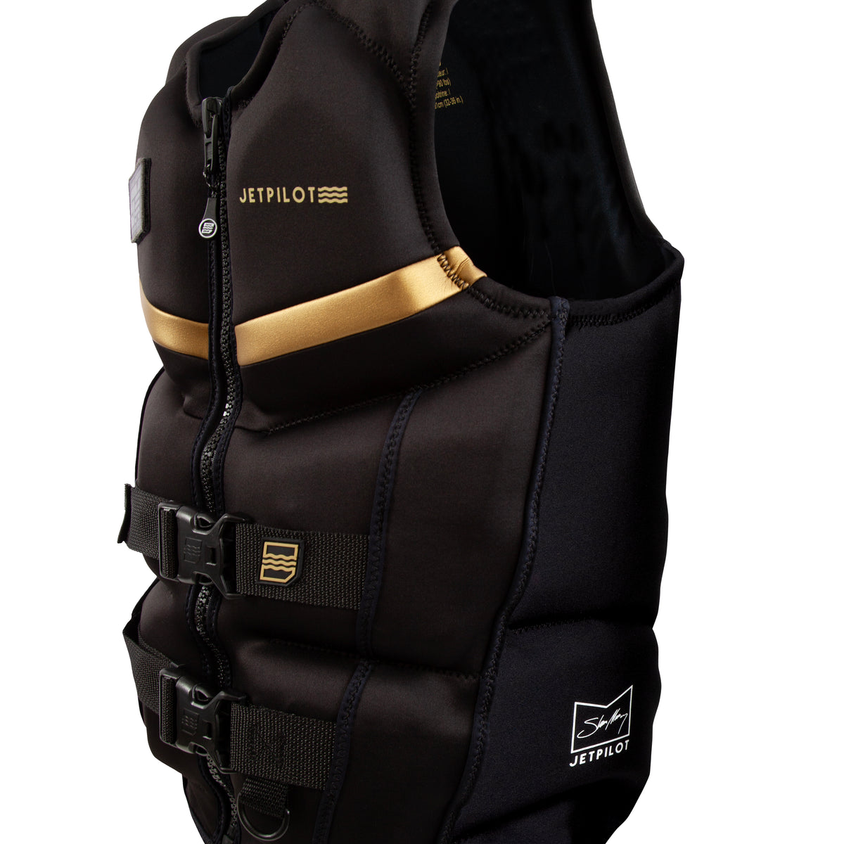 Jetpilot Shaun Murray Coast Guard Approved Vest. #color_black
