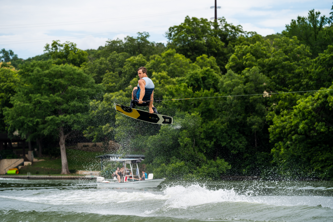 Jetpilot team rider JB Oneill weraring the JB Oneill Comp Vest
