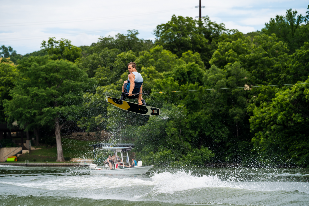 Jetpilot team rider JB Oneill weraring the JB Oneill  Comp Vest