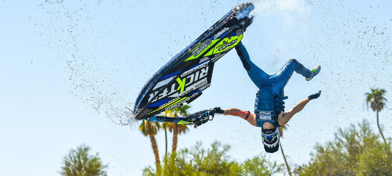 Jetpilot team rider Mark Gomez