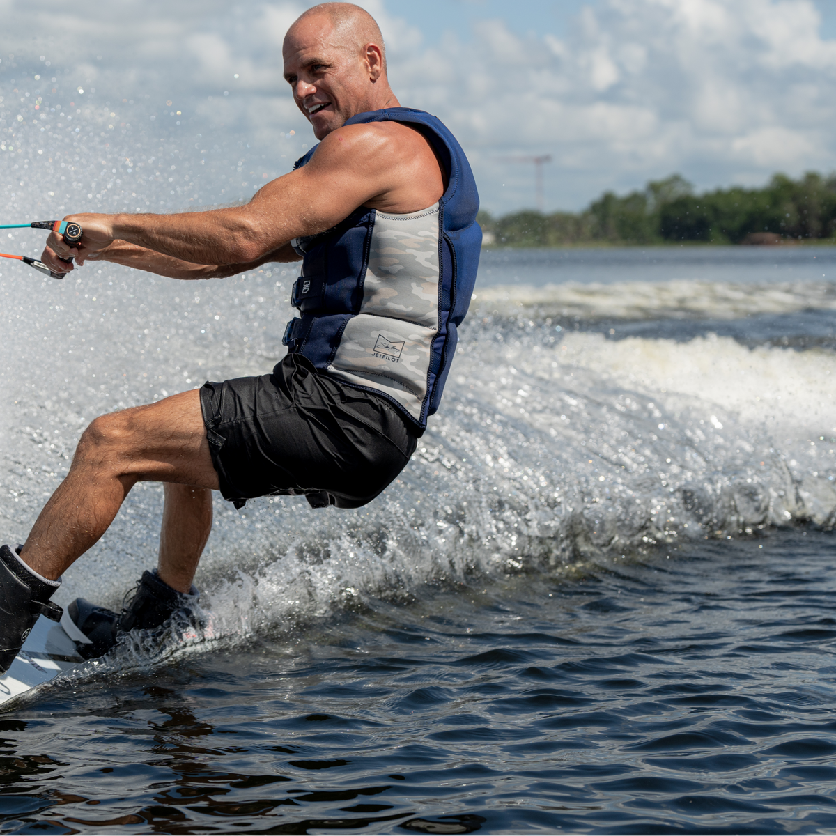 Jetpilot Shaun Murray Coast Guard Approved Vest. #color_navy