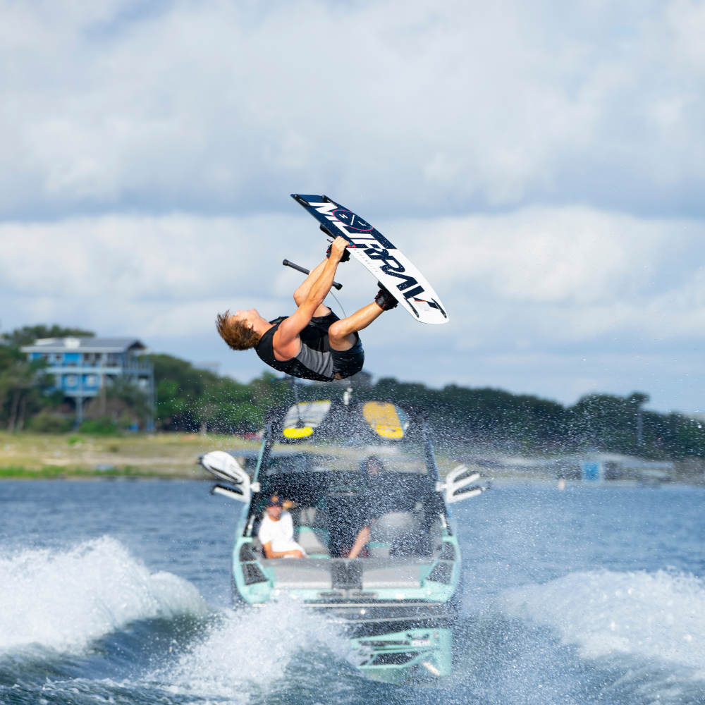 JB O'Neill wakeboarding