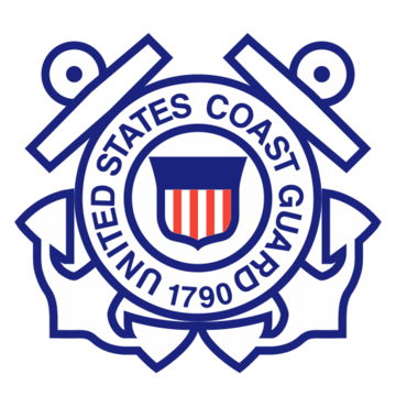 U.S. Coast Guard approved logo.