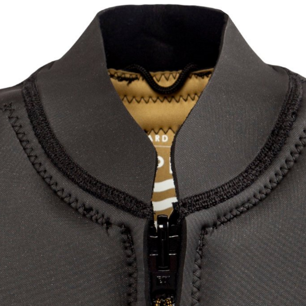 Image of the collar on the Jetpilot Freeboard Ayala Comp Vest.pilot