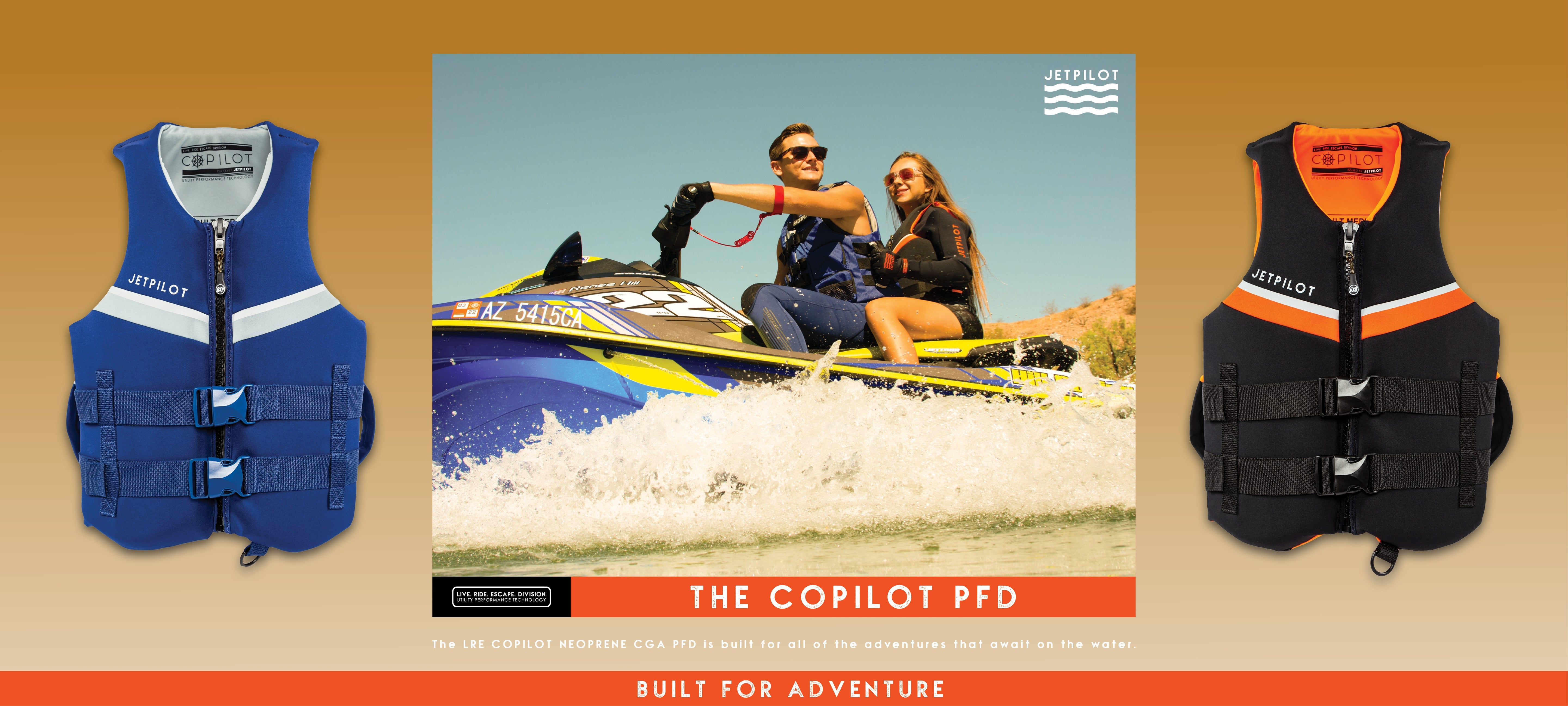 Jetpilot Copilot L.R.E. Division CGA vest.