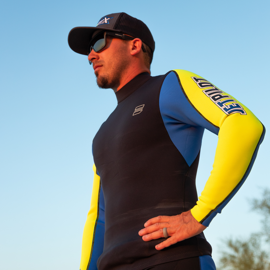 view of the Jetpilot Gomez Jacket