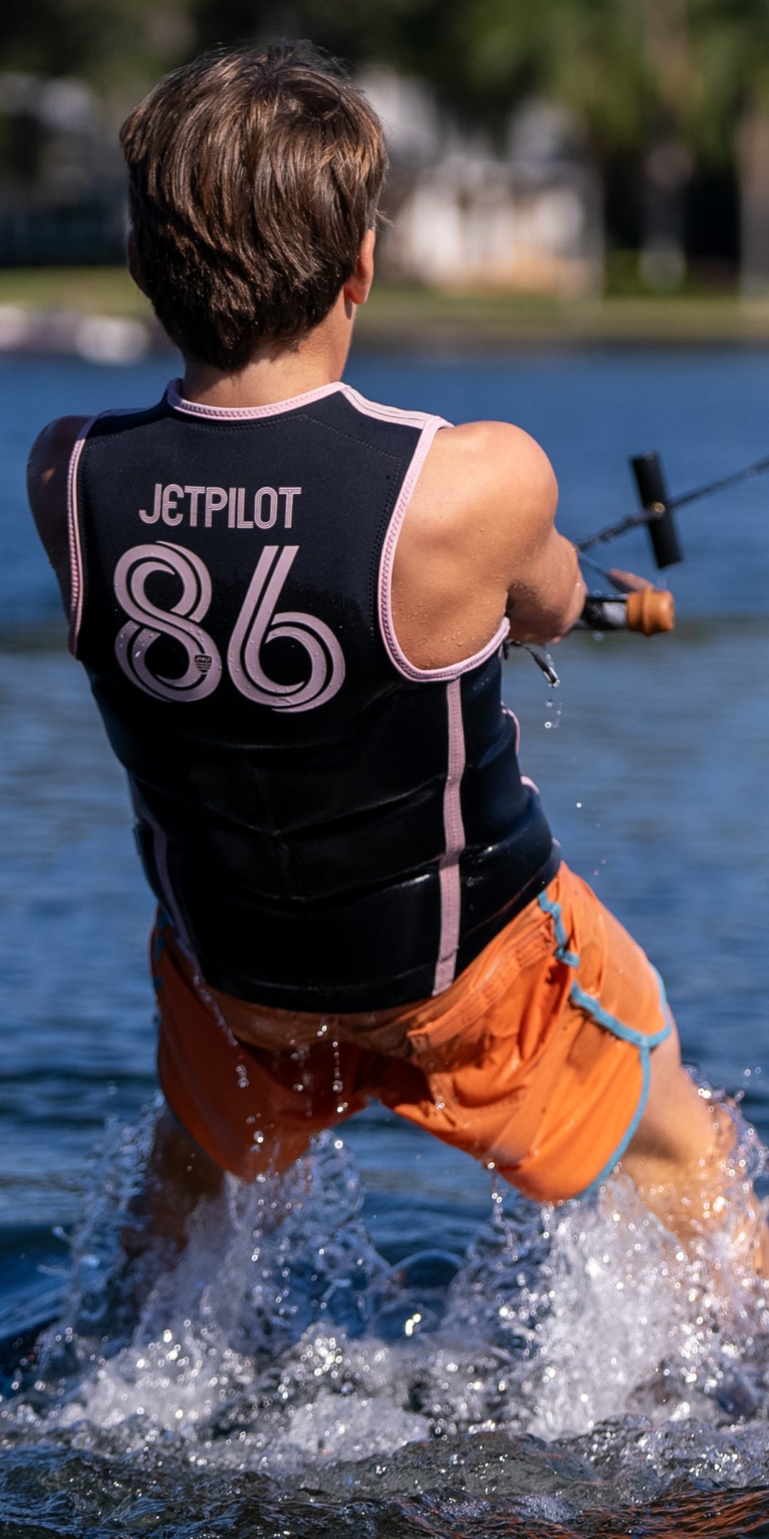 Jetpilot Baller Comp Vest video #color_turquoise