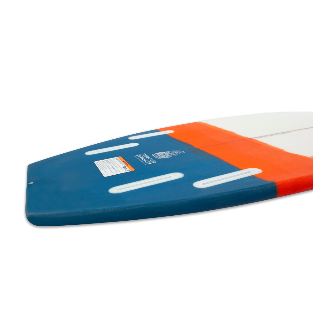 View of the Jetpilot Flying Dutchman Wake Surfboard fin box.