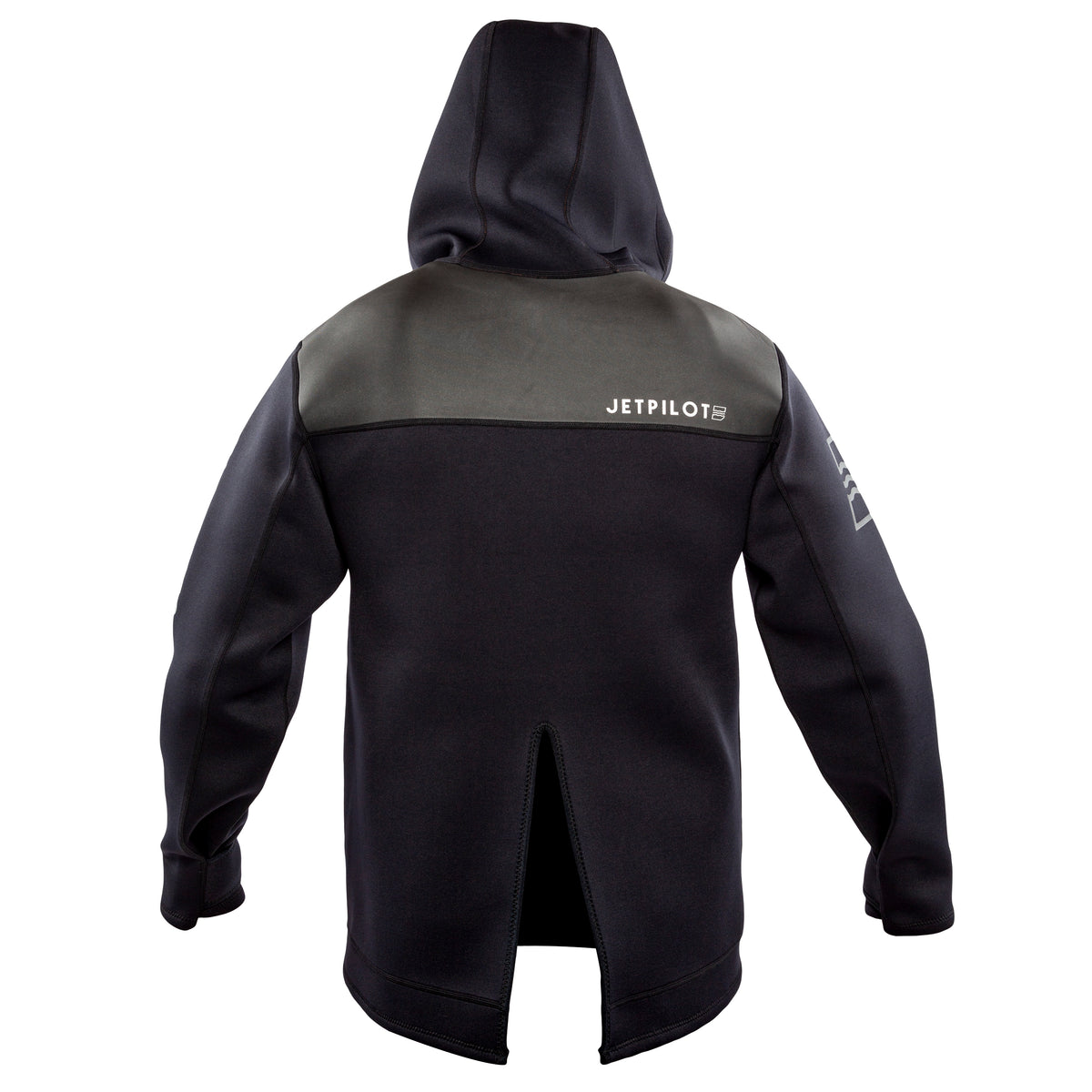 Rear view of the Jetpilot Tour Coat.