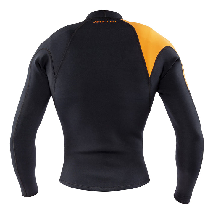 Back view of the Jetpilot L.R.E. Jacket Black colorway.