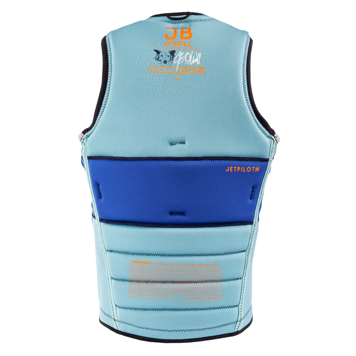 Rear view of the JB Oneill Comp Vest when reversed,.