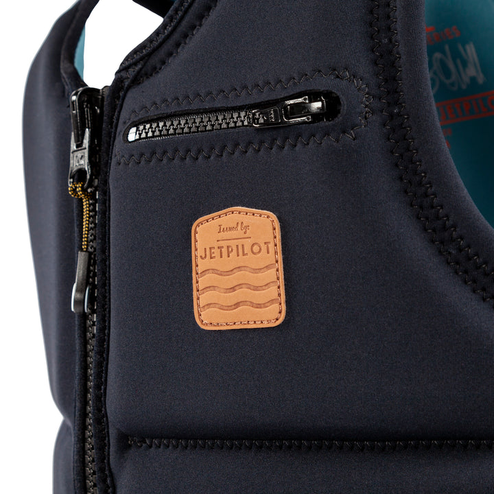 Close up view of the JB Oneill Comp Vest.