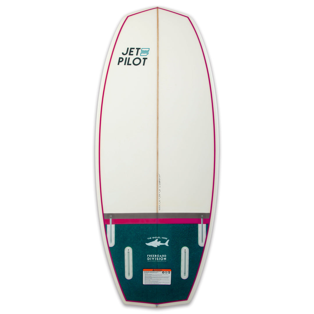 Jetpilot Shovel Nose wake surfboard.