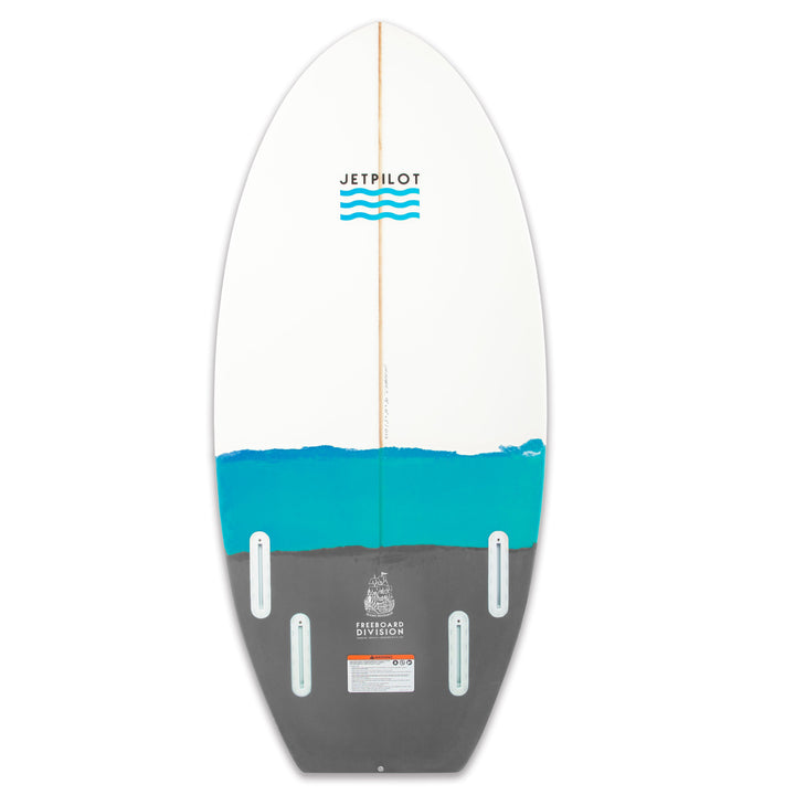 Rear view of the Jetpilot Flying Dutchman Wake Surfboard.