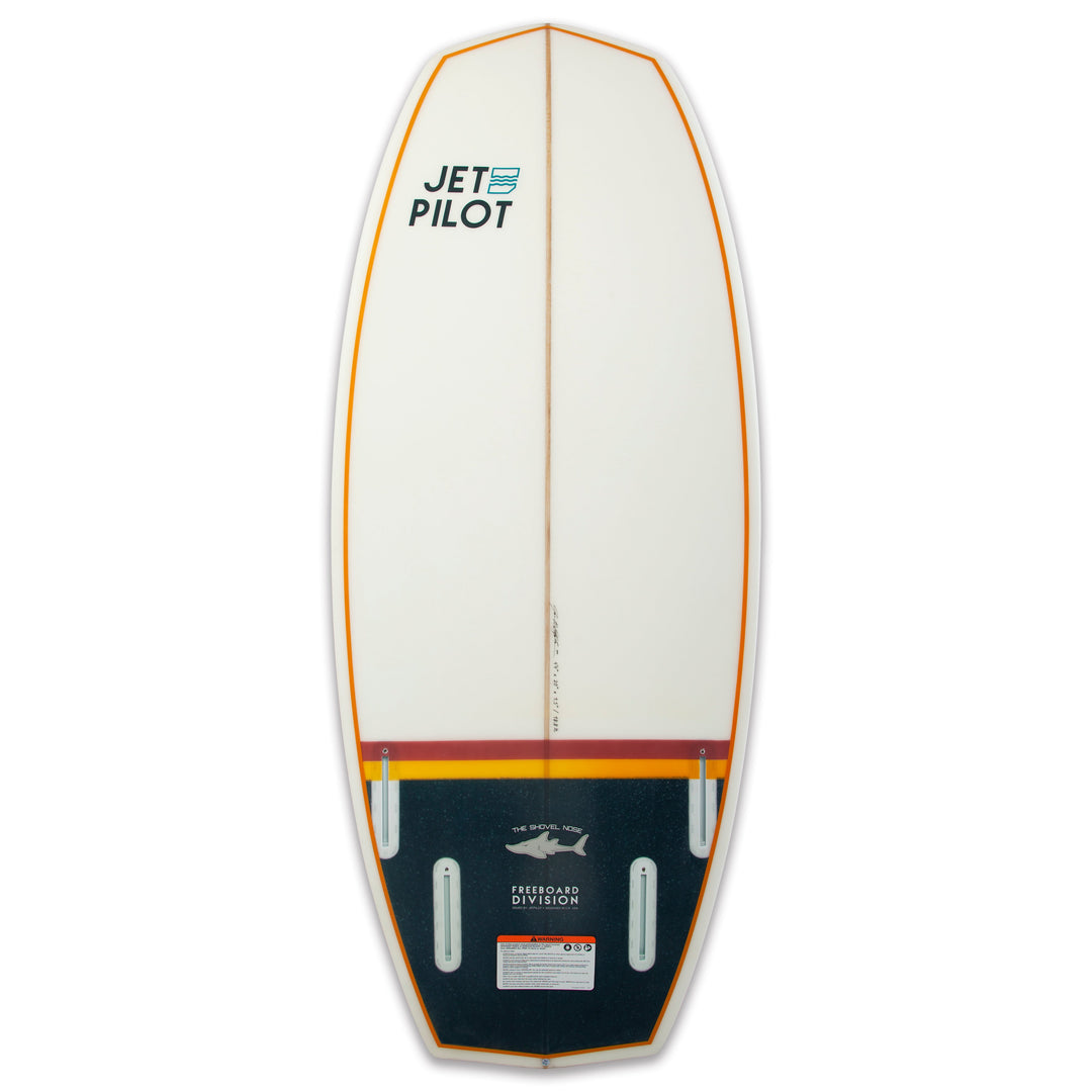 Jetpilot Shovel Nose wake surfboard.