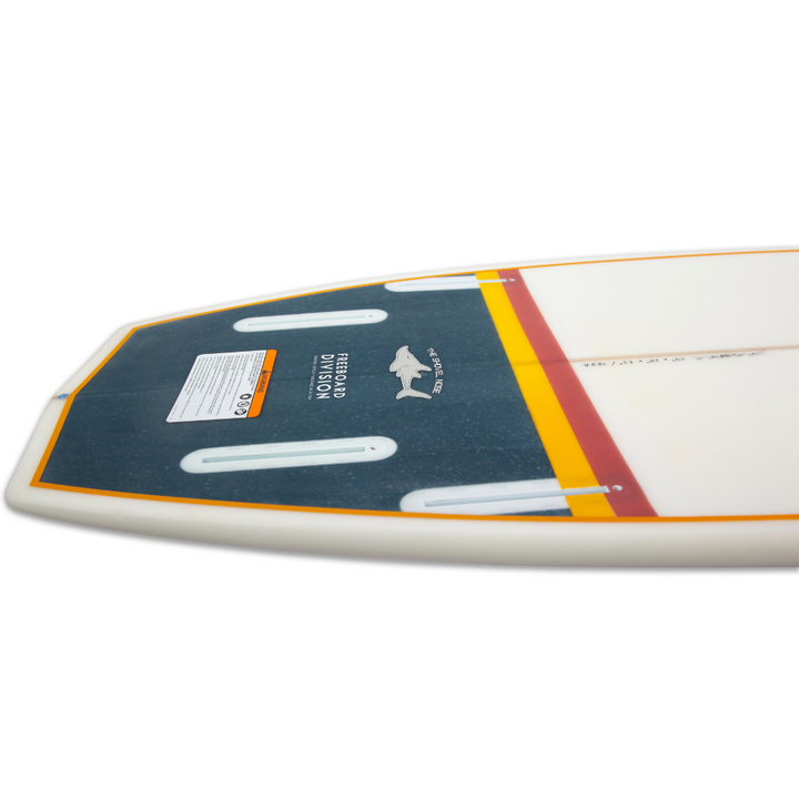 Jetpilot Shovel Nose wake surfboard fin box.