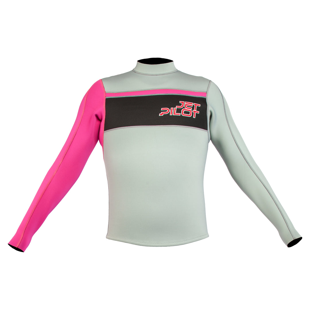 Front view of the Jetpilot F-86 Sabre Jacket Silver colorway.