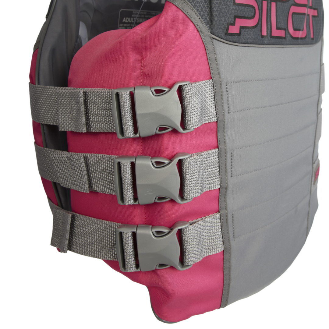 Side view of the Jetpilot F-86 Sabre Nylon Silver colorway.