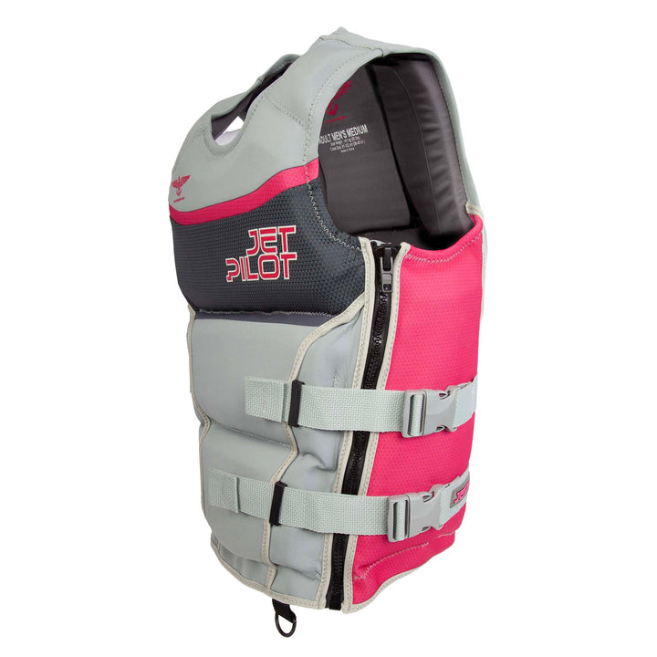 Side view of the F 86 Sabre Neoprene CGA Vest color silver