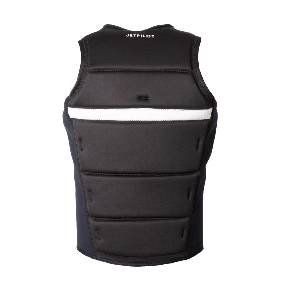 Back view of the Jetpilot Freeboard  Comp Vest color black