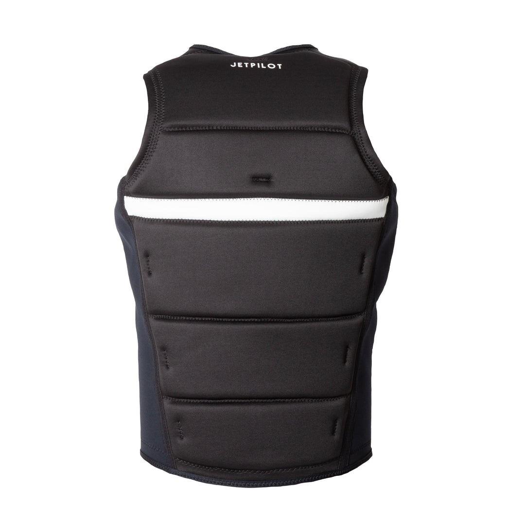 Back view of the Jetpilot Freeboard  Comp Vest color black