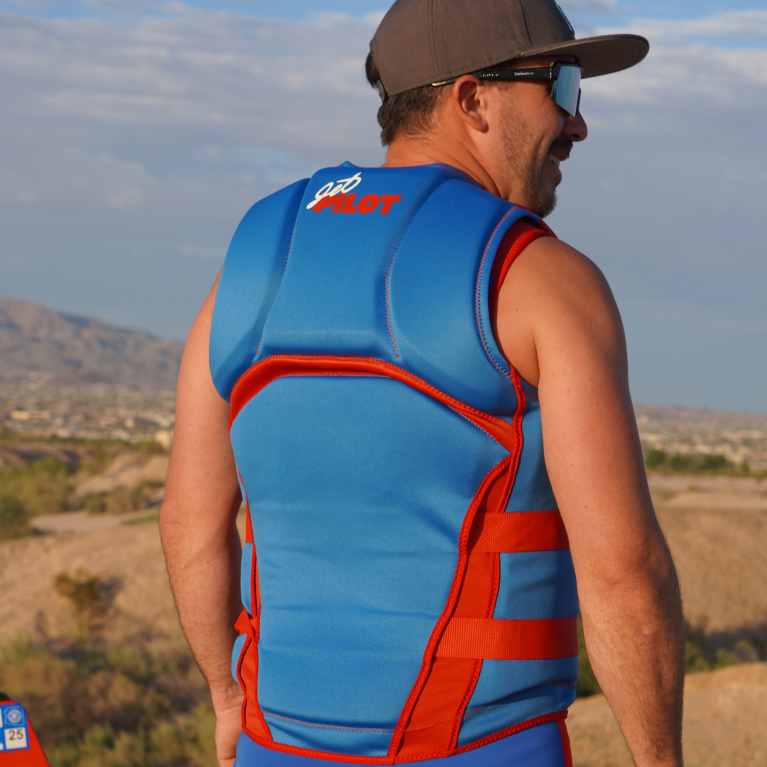 Jetpilot Vintage Class Side Zip CGA Vest Beveled Foam.