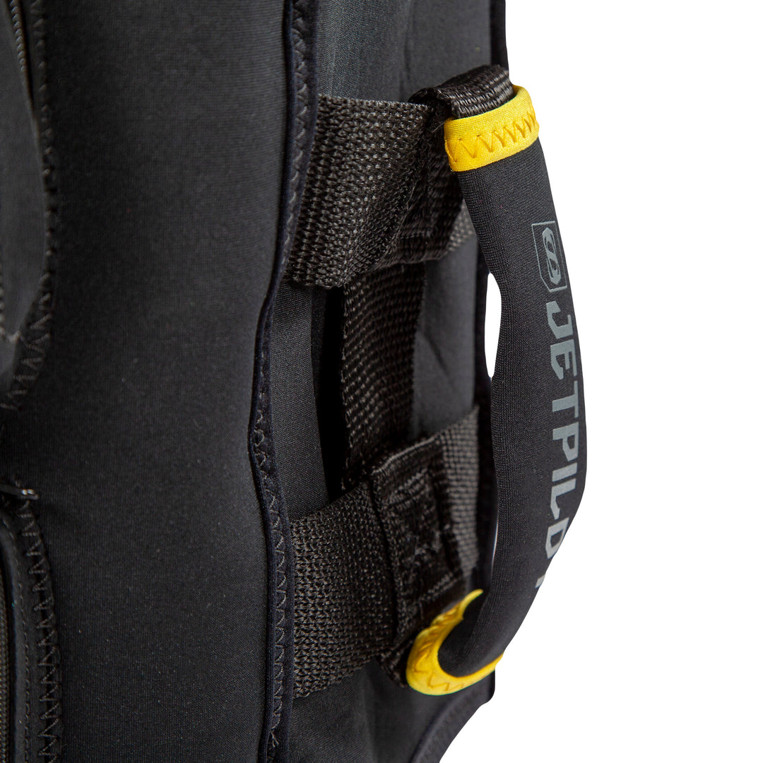 Image of the side grab handles on the Copilot vest.