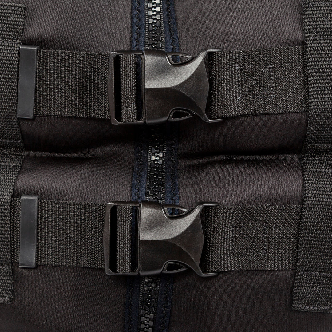 Image of the Internal Dual Buckle Straps.