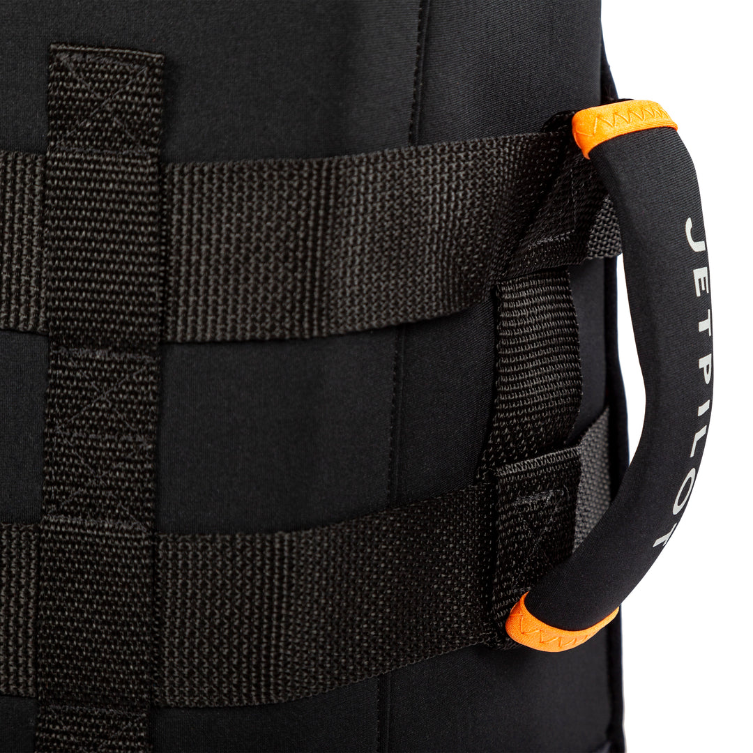 Image of the side grab handles on the Copilot vest.