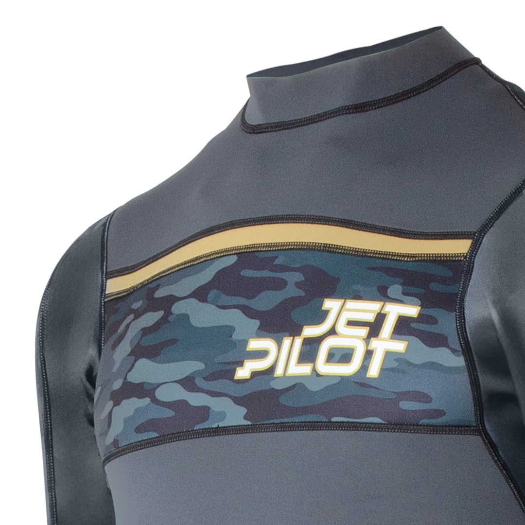 Front top view of the Jetpilot F-86 Sabre Jacket Neon colorway.