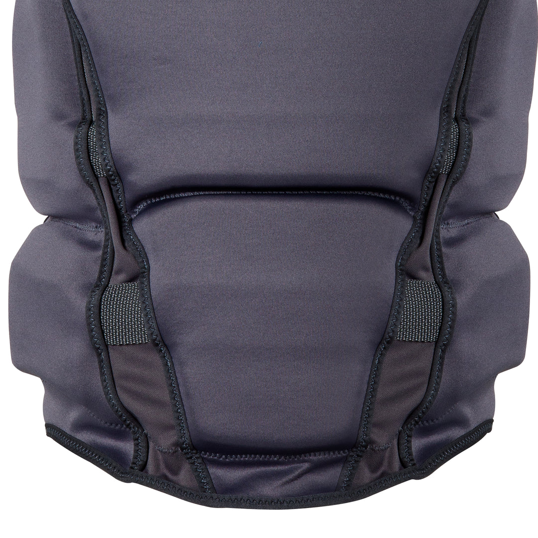 Rear bottom view of the Jetpilot Women's Armada CGA vest showing the hiding straps
