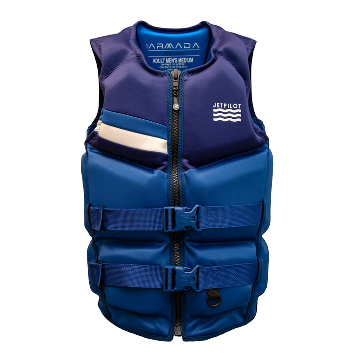 Front view of the Men's Jetpilot Armada CGA Vest 