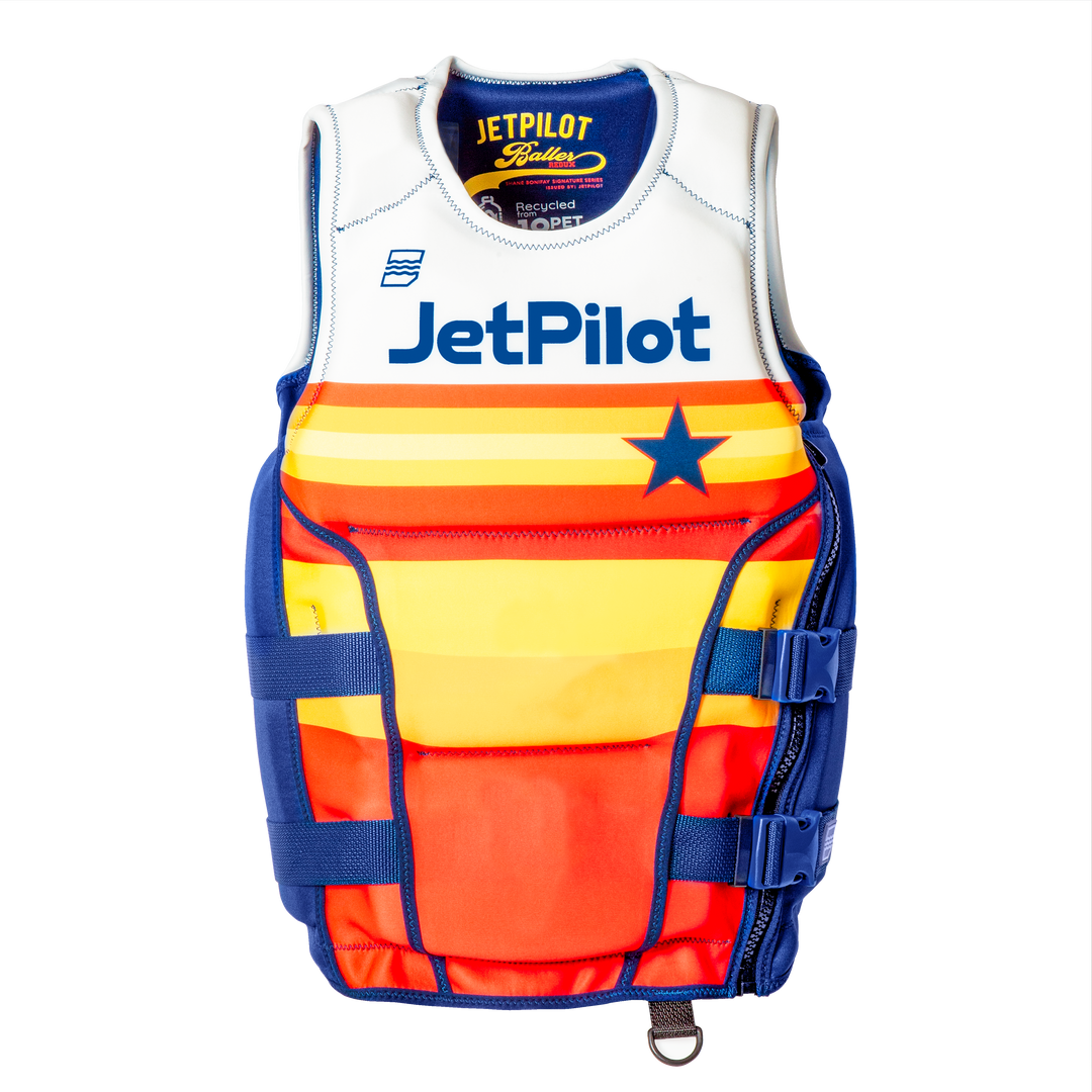 Front view of the Jetpilot Bonifay Baller CGA Vest