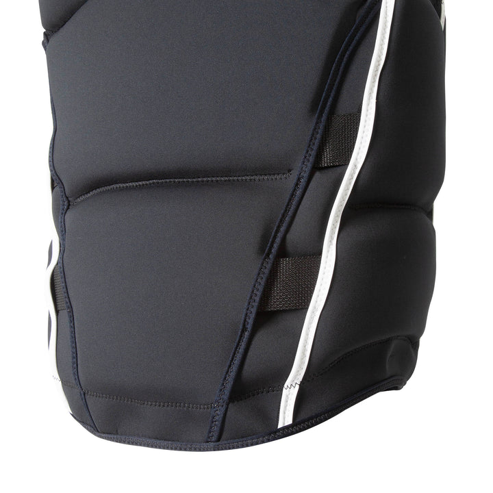 Back view of the Shaun Murray CGA Vest color black showing the back panels