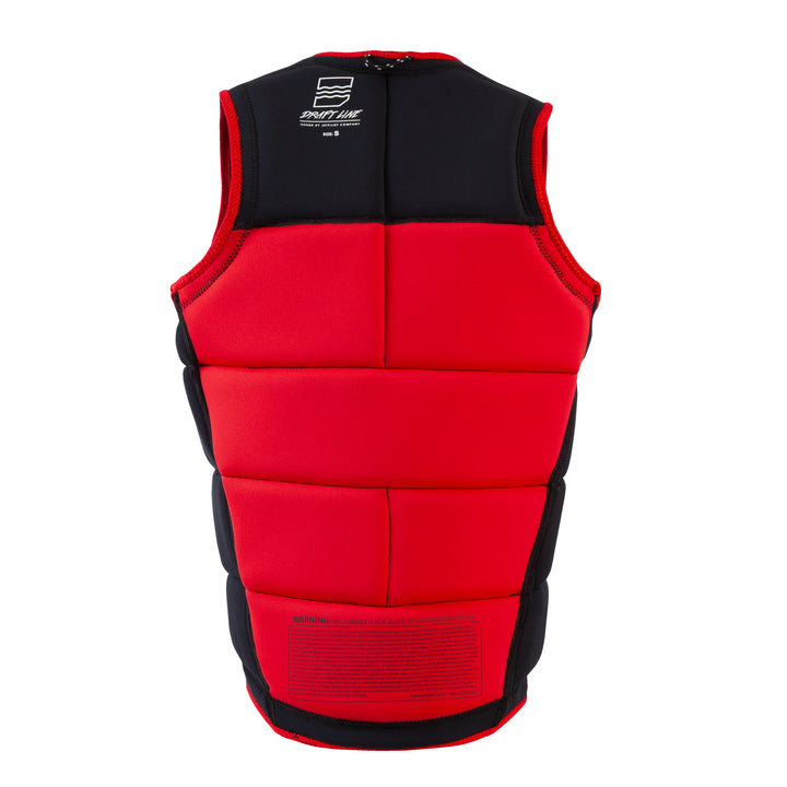Rear view Jetpilot Draftline Comp vest.