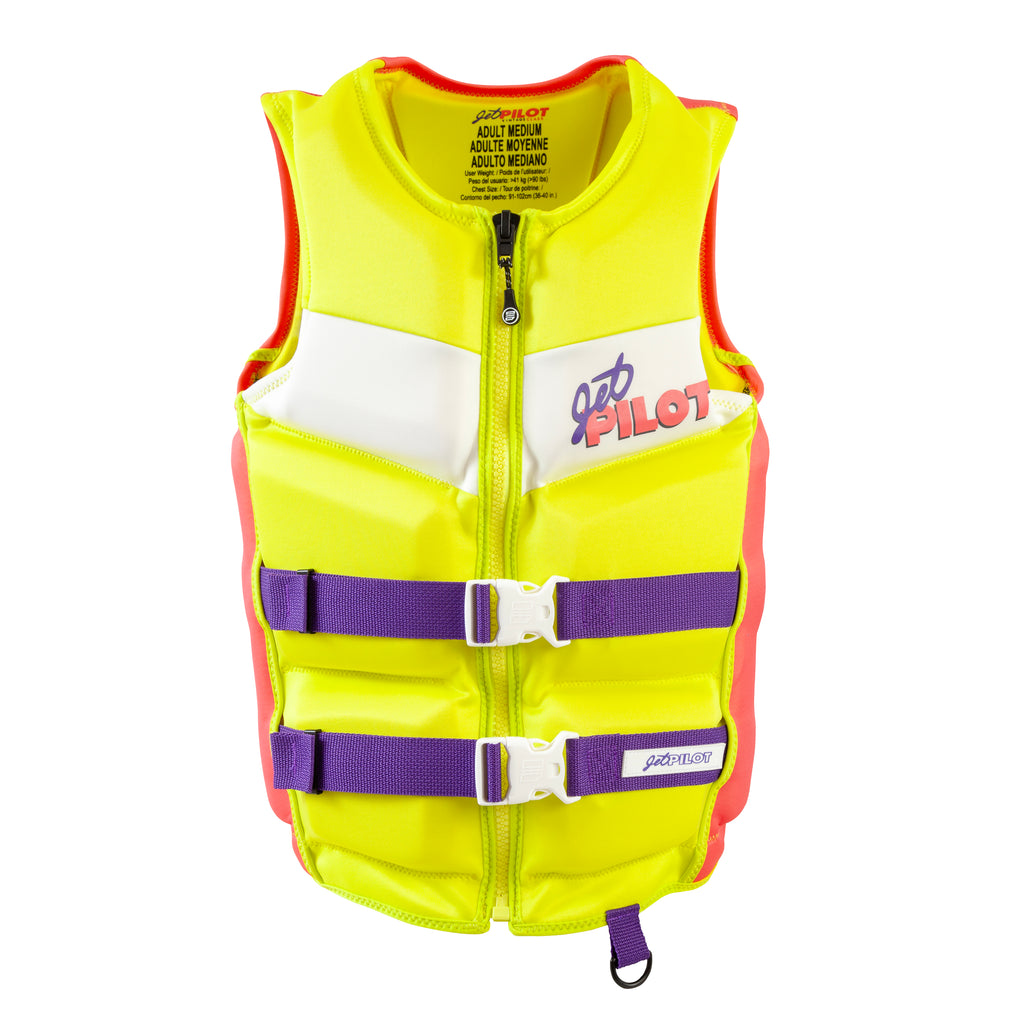 Jetpilot Vintage Class Front Zip Neoprene Coast Guard Approved
