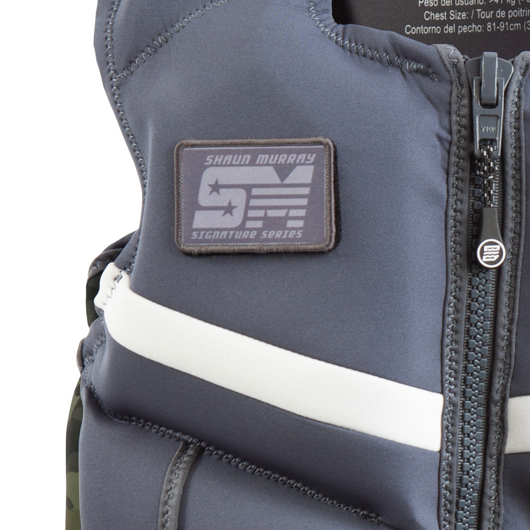 Jetpilot Shaun Murray Coast Guard Approved Vest. #color_gray