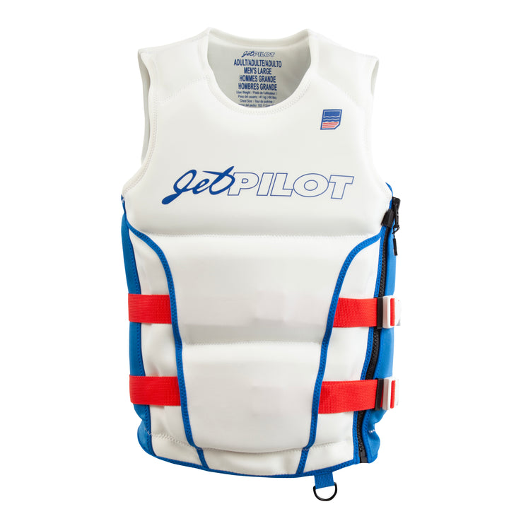 View of the Stars and Stripes Race Neo Vest